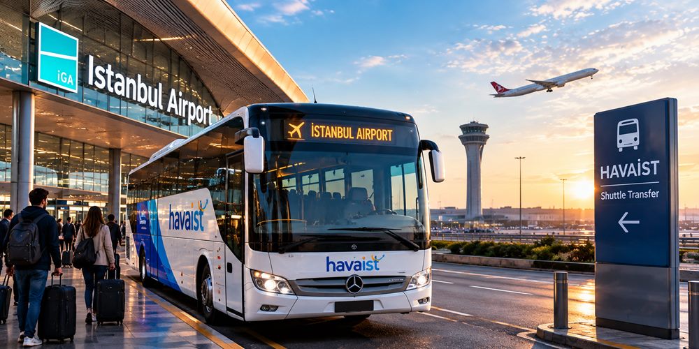 Istanbul Airport HAVAIST Shuttle Transfer Info
